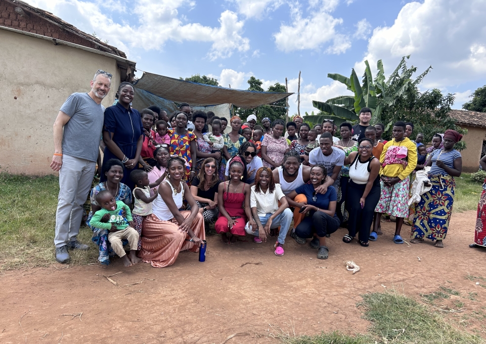 Buffalo State students, faculty, and staff in Rwanda